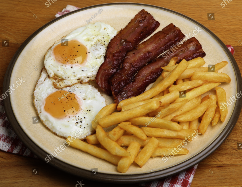 EGG,BACON & CHIPS