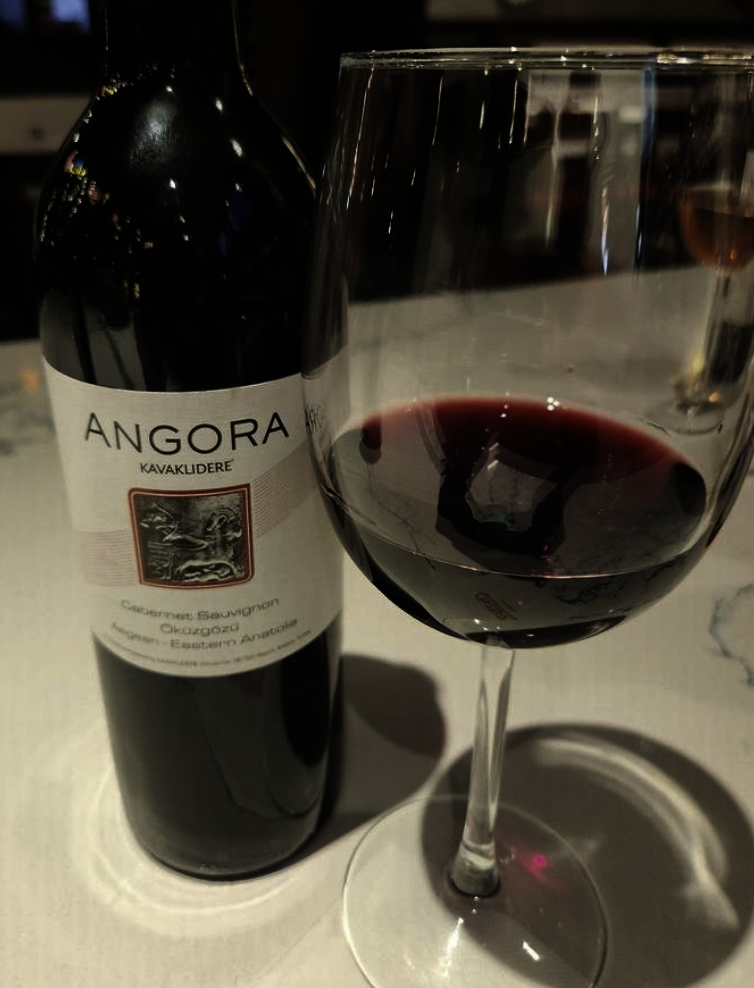 GLASS OF ANGORA WINE
